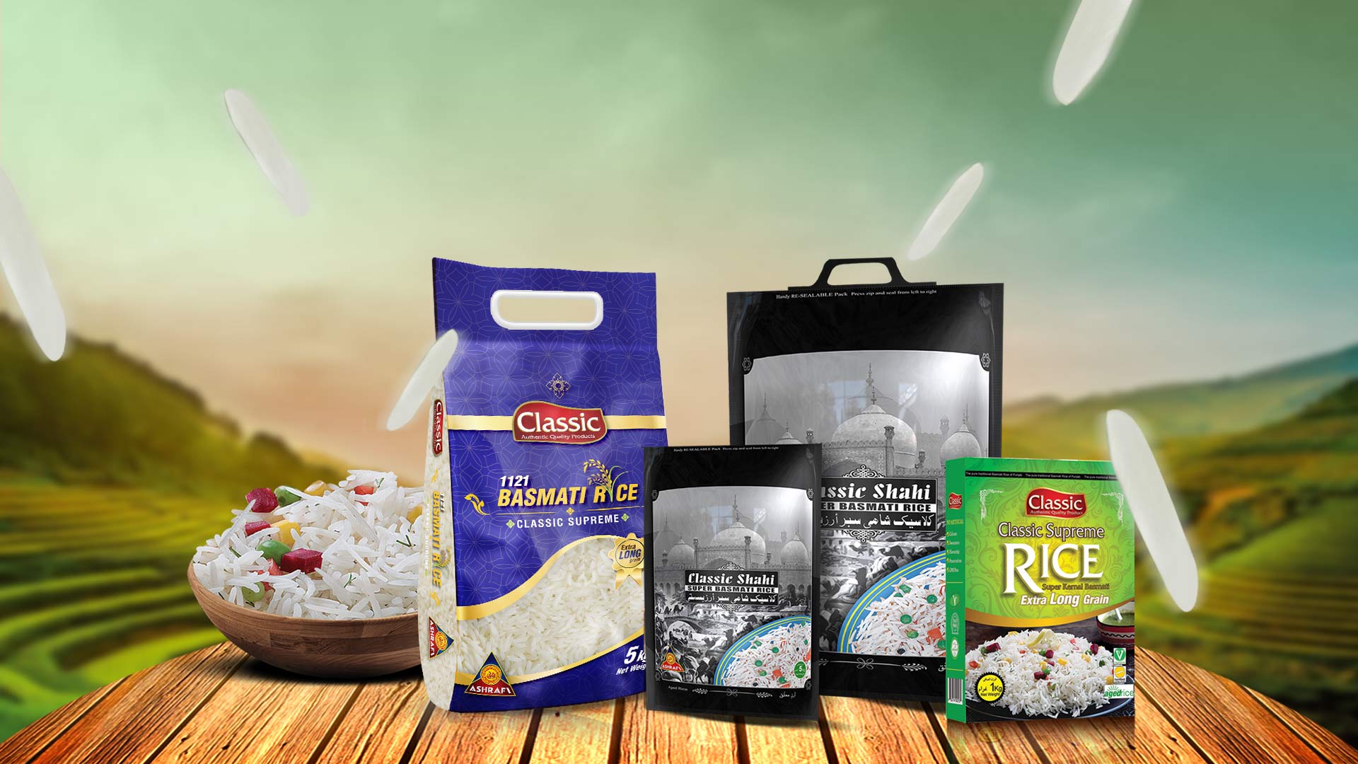 Ashrafi Foods milling and production