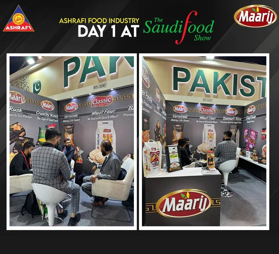 The Saudi Food Show 2024 — Ashrafi Food Industry stand