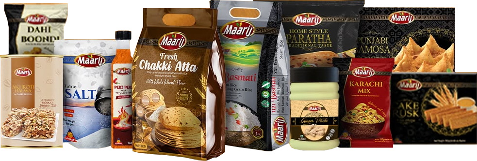 Ashrafi Global product range from Maarij and Classic